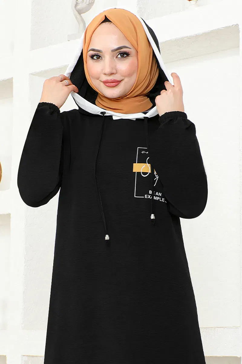 moda selvim COMBINED NYA2440-M Black Crocodile - Thumbnail