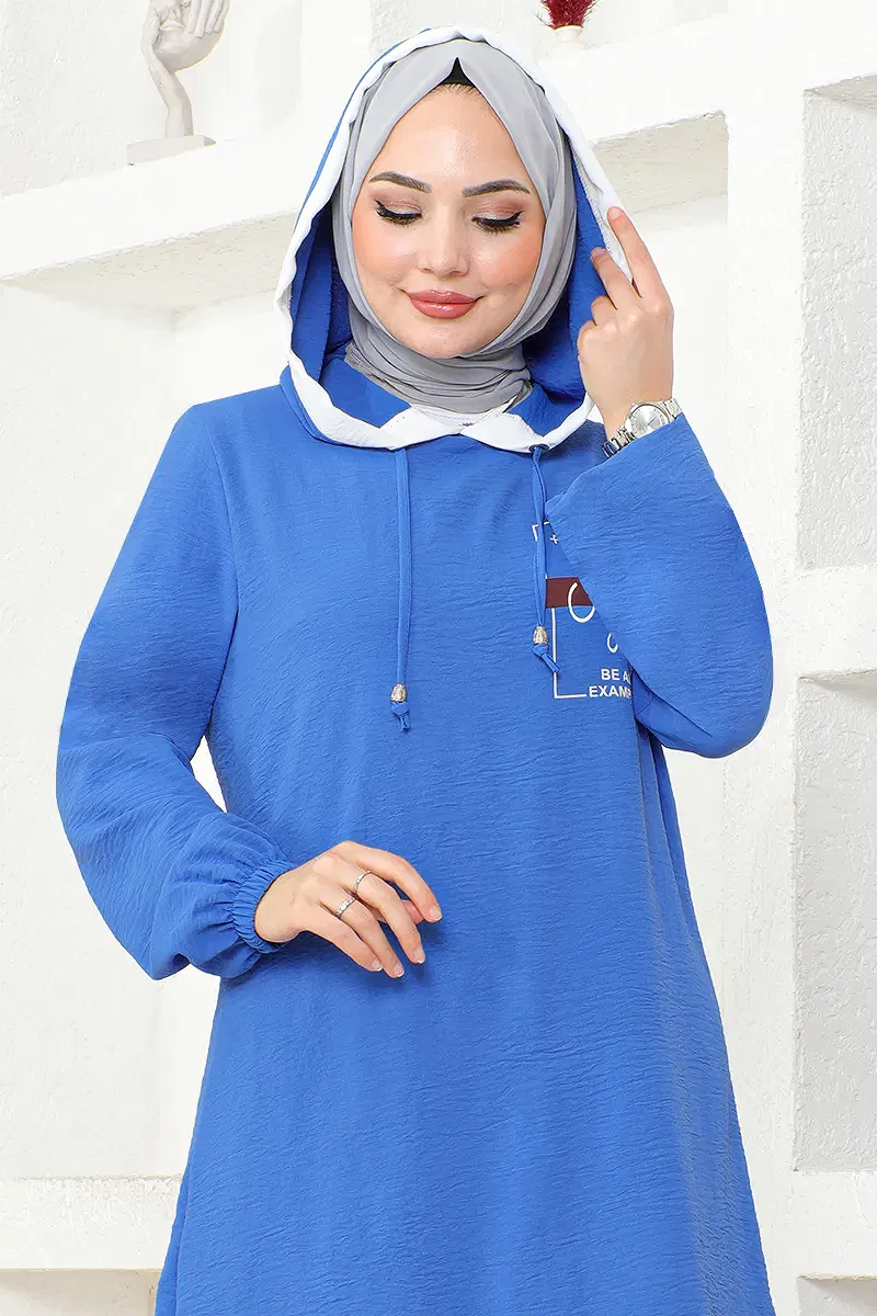 moda selvim طقم ازرق NYA2440-M - Thumbnail