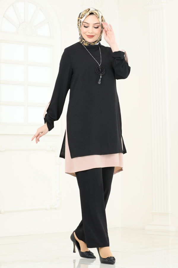 Modaselvim NET 20%+20% DISCOUNT IN THE CARD Combined PL8034 Black&Vision