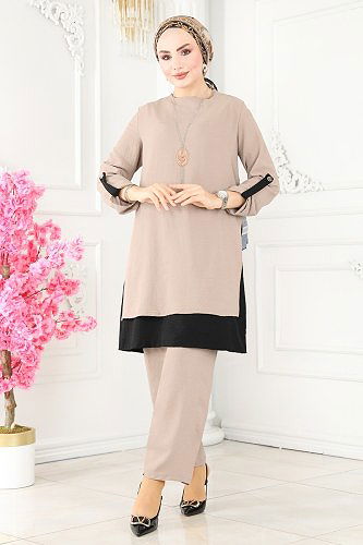 moda selvim Combined PL8034 Vision&Black - Thumbnail