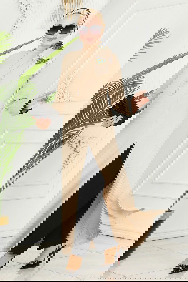 Modaselvim NET 20%+20% DISCOUNT IN THE CARD Combined PL8053 Stone & Black