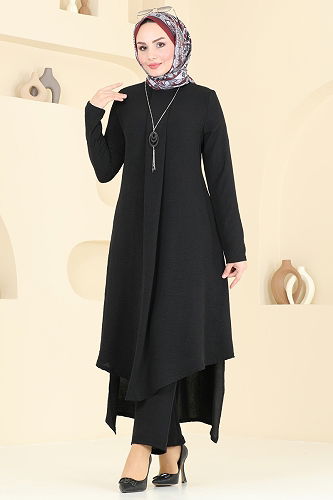 moda selvim Combined PL9055 Black - Thumbnail