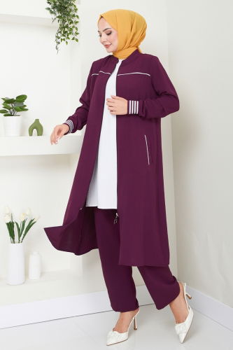 moda selvim Combined PL9068 Damson - Thumbnail