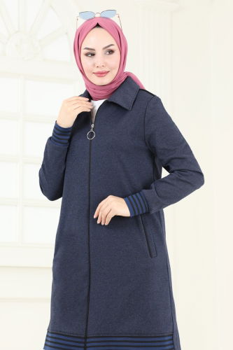 moda selvim Combined PL9099 Navy Blue - Thumbnail