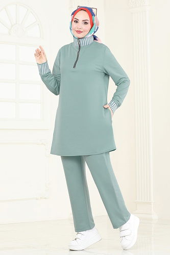 moda selvim Combined PL9113 Light Mint - Thumbnail