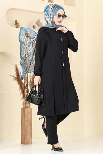 moda selvim Combined PL9125 Black - Thumbnail