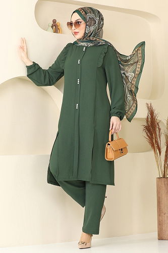 moda selvim Combined PL9125 Khaki - Thumbnail