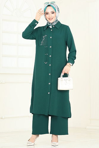 moda selvim Combined PL9127 Emerald - Thumbnail