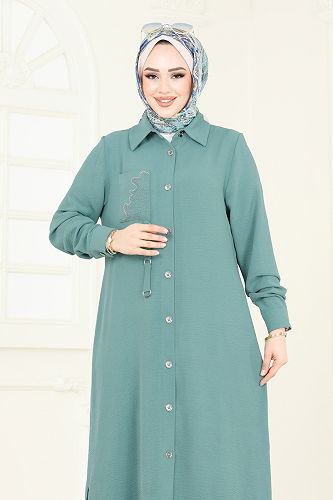 moda selvim Combined PL9127 Mint - Thumbnail