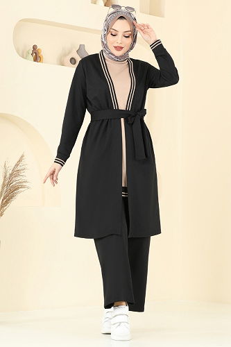 moda selvim Combined PL9128 Black - Thumbnail