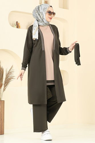 moda selvim Combined PL9128 Khaki - Thumbnail