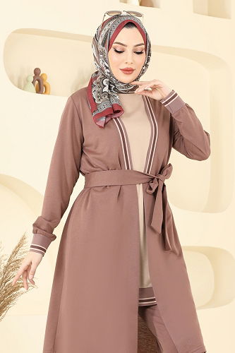 moda selvim Combined PL9128 Light Brown - Thumbnail