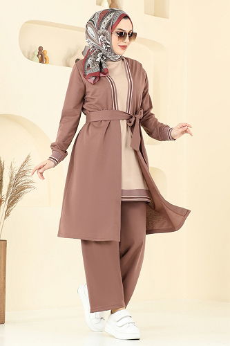 moda selvim Combined PL9128 Light Brown - Thumbnail
