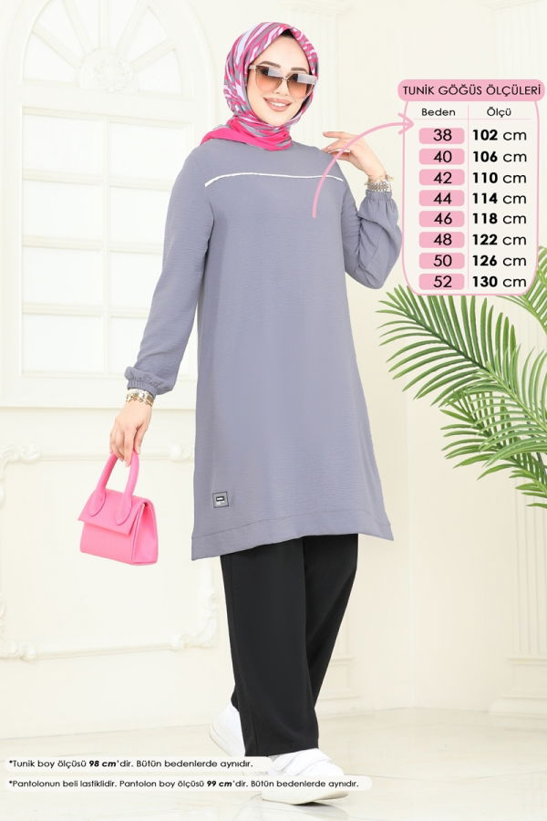 Modaselvim NET 20%+20% DISCOUNT IN THE CARD Combined PL9130 Gray & Black