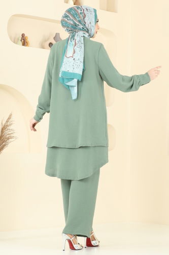 moda selvim Combined PL9133 Almond Green - Thumbnail