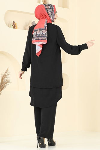 moda selvim Combined PL9133 Black - Thumbnail