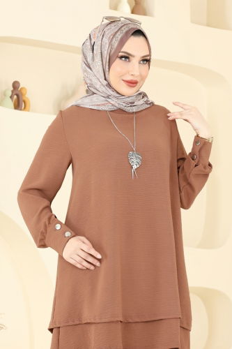 moda selvim Combined PL9133 Tan - Thumbnail
