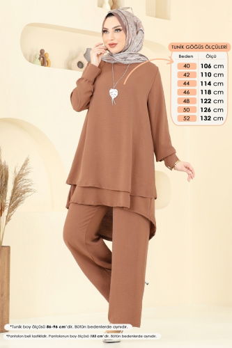 moda selvim Combined PL9133 Tan - Thumbnail