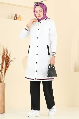 moda selvim طقم اسود سكري PL9134 - Thumbnail