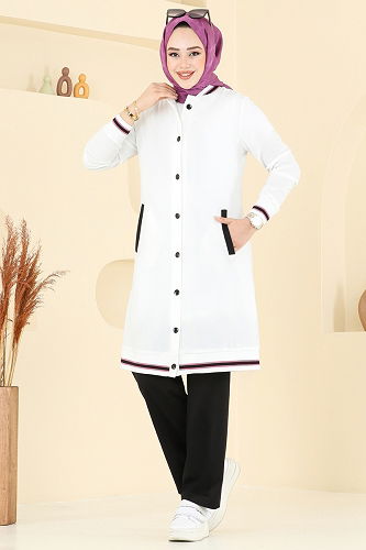 moda selvim طقم اسود سكري PL9134 - Thumbnail