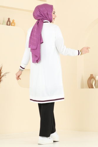 moda selvim طقم اسود سكري PL9134 - Thumbnail