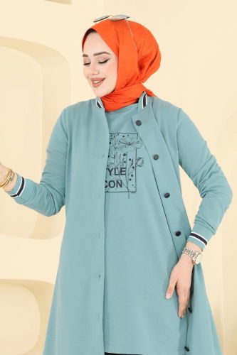 moda selvim Combined PL9134 Light Mint - Thumbnail
