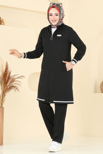 moda selvim Combined PL9135 Black - Thumbnail