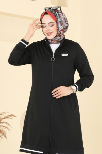 moda selvim طقم أسود PL9135 - Thumbnail