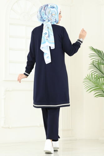 moda selvim Combined PL9135 Navy Blue - Thumbnail