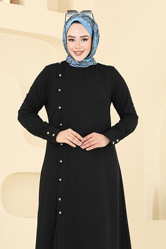 moda selvim Combined PL9136 Black - Thumbnail