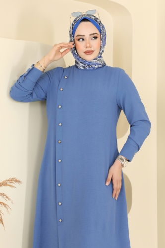 moda selvim طقم ازرق PL9136 - Thumbnail