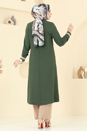 moda selvim Combined PL9137 Khaki&Vision - Thumbnail