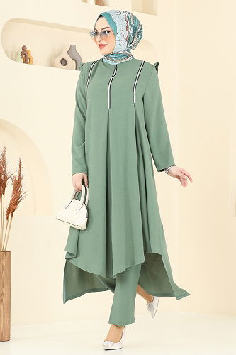 moda selvim Combined PL9139 Almond Green - Thumbnail