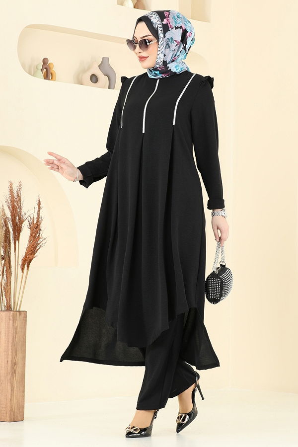 P.L. - طقم أسود PL9139