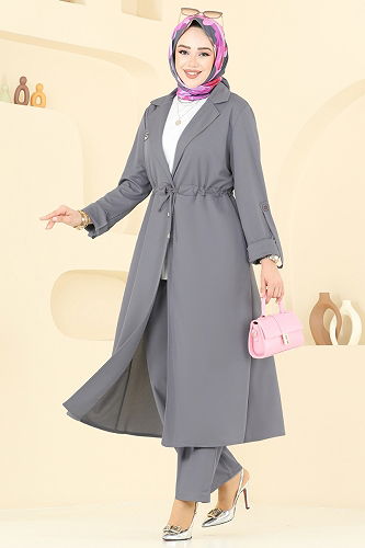 moda selvim Combined PL9140 Gray - Thumbnail