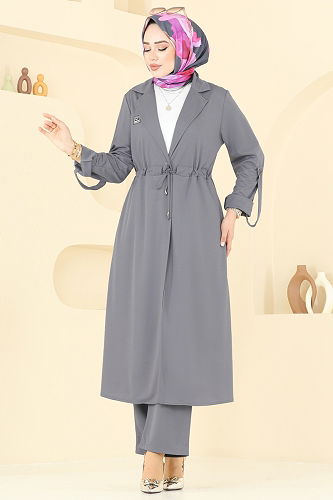 moda selvim Combined PL9140 Gray - Thumbnail