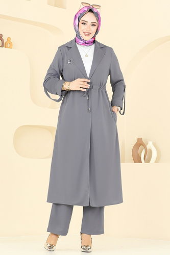 moda selvim Combined PL9140 Gray - Thumbnail