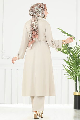 moda selvim Combined PL9140 Stone - Thumbnail