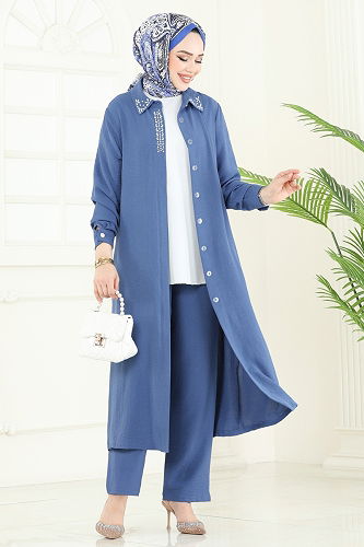 moda selvim Combined PL9144 Indigo - Thumbnail