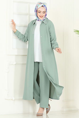 moda selvim Combined PL9144 Light Mint - Thumbnail