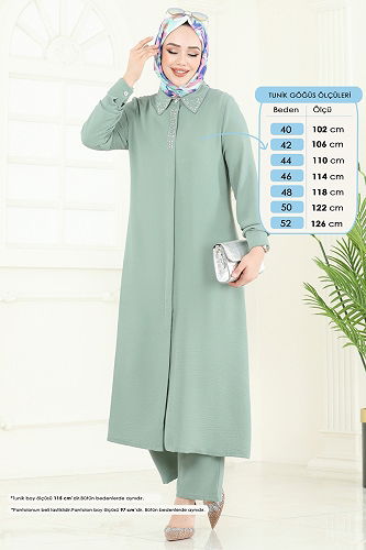 moda selvim Combined PL9144 Light Mint - Thumbnail