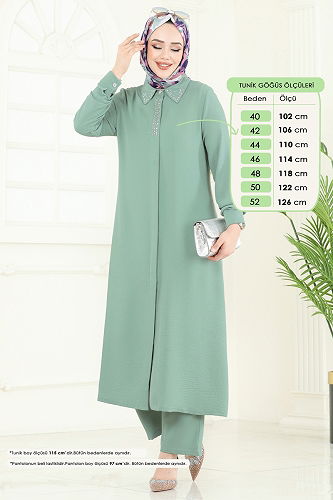 moda selvim Combined PL9144 Mint - Thumbnail