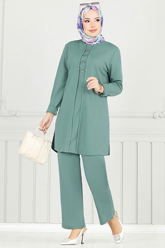 moda selvim Combined PL9146 Mint - Thumbnail