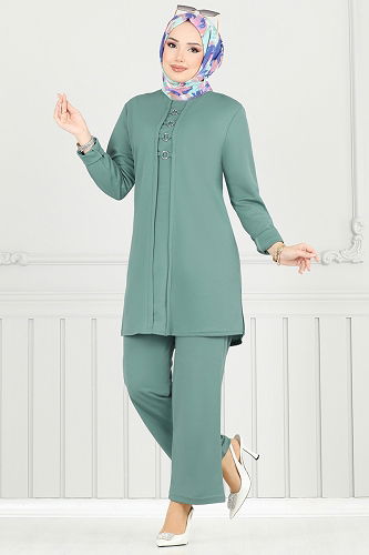 moda selvim Combined PL9146 Mint - Thumbnail