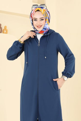 moda selvim طقم ازرق PL9147 - Thumbnail