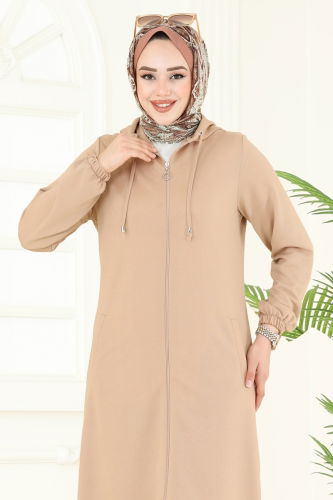 moda selvim طقم بيج PL9147 - Thumbnail