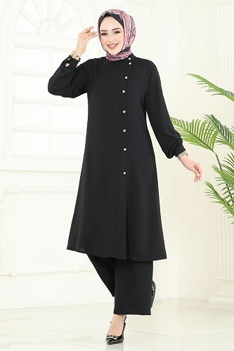 moda selvim Combined PL9149 Black - Thumbnail