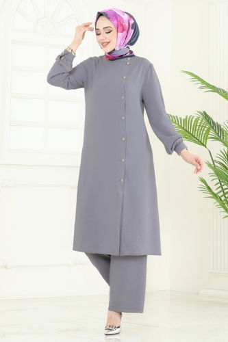 P.L. - طقم رمادي PL9149