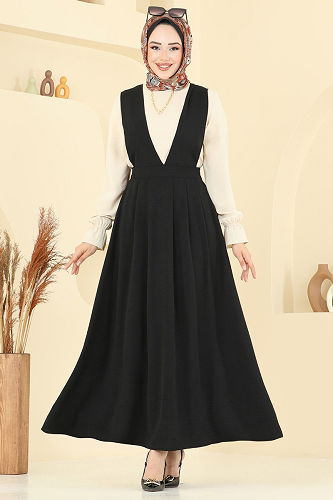 moda selvim طقم أسود PL9152 - Thumbnail