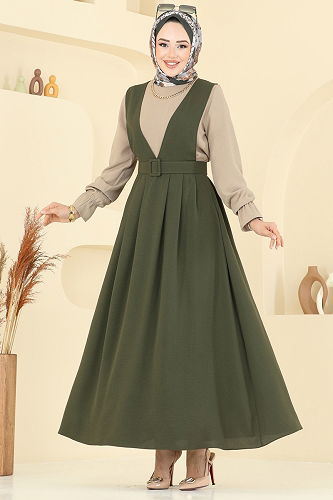 moda selvim Combined PL9152 Khaki - Thumbnail